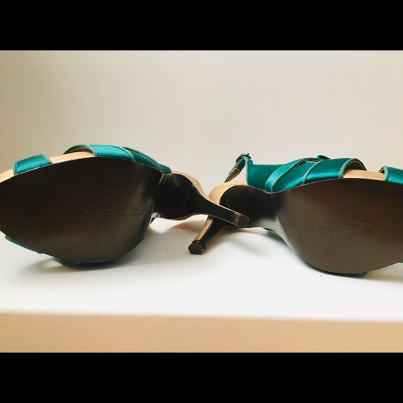 NANA “Tad” open toe platform stiletto - Picture 2 of 4